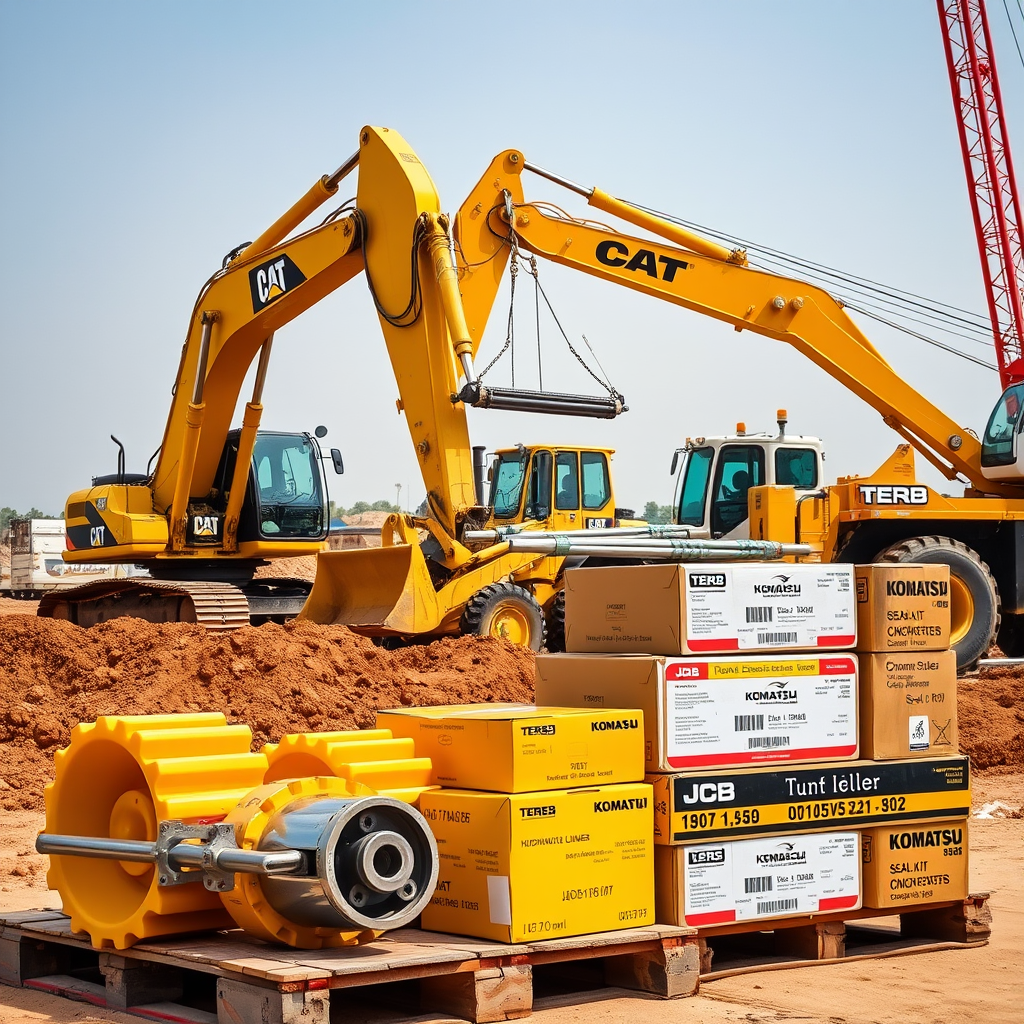 Construction equipment and parts in Tanzania