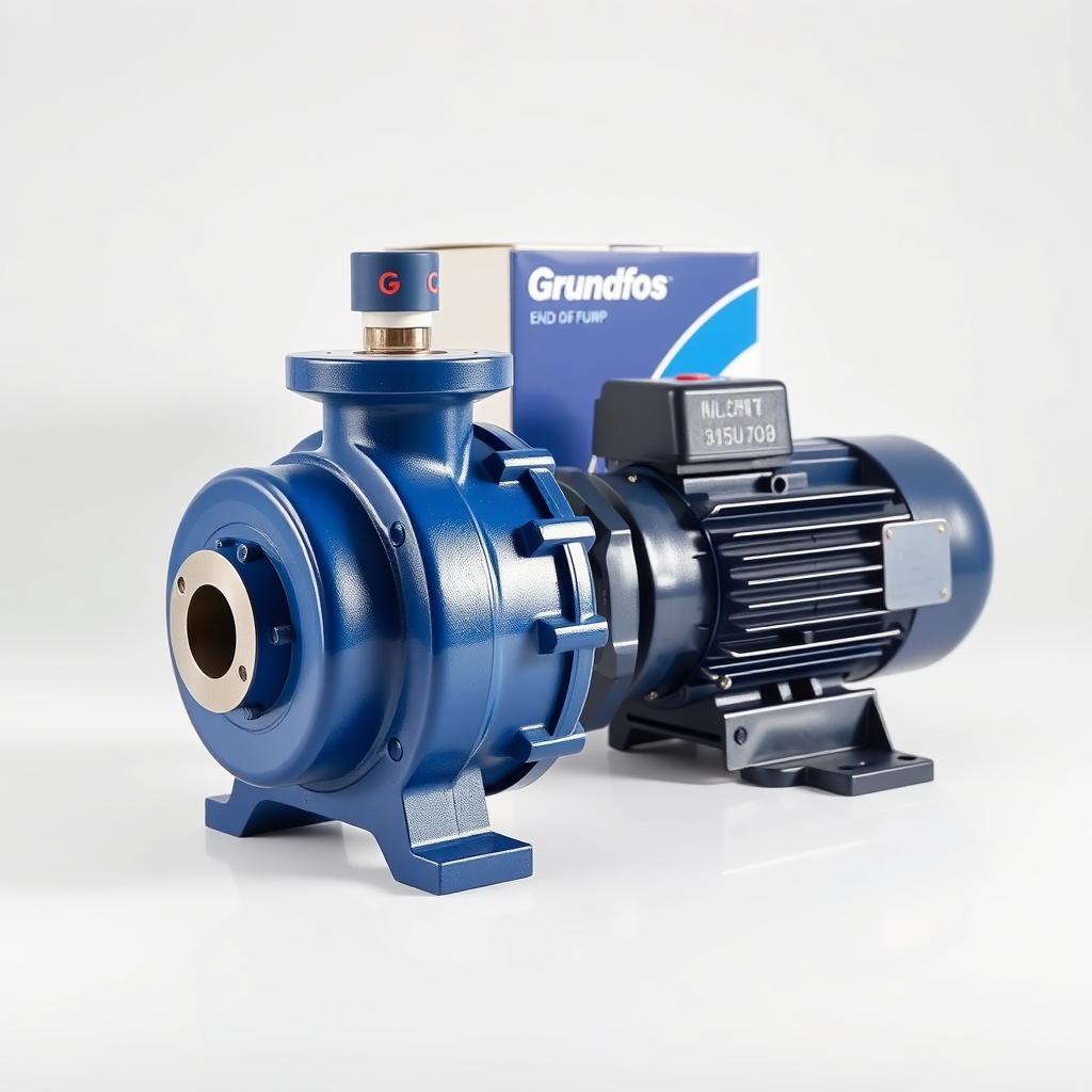 Grundfos pumps, KSB valves and precision tools